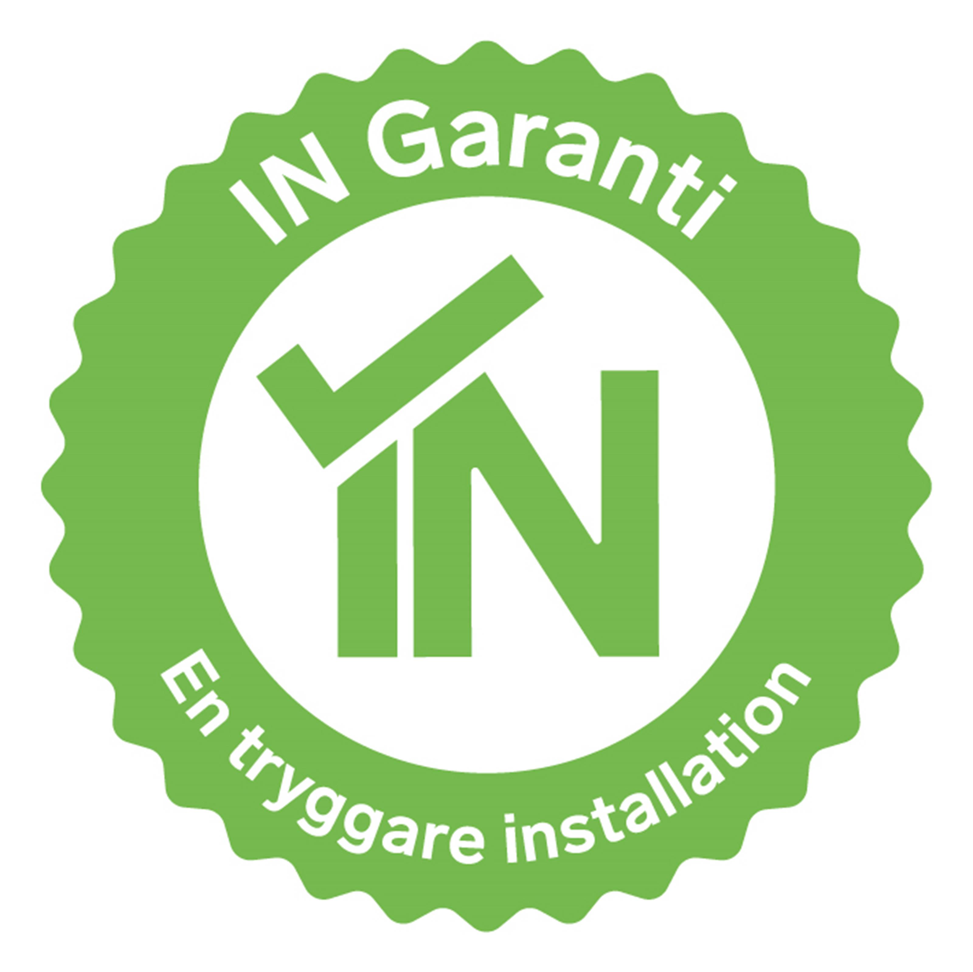 Länk till IN Garanti – för en tryggare installation, öppnas i ny flik.